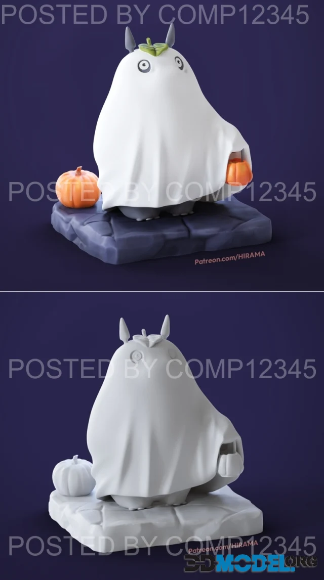 Halloween my neighbor totoro – Printable