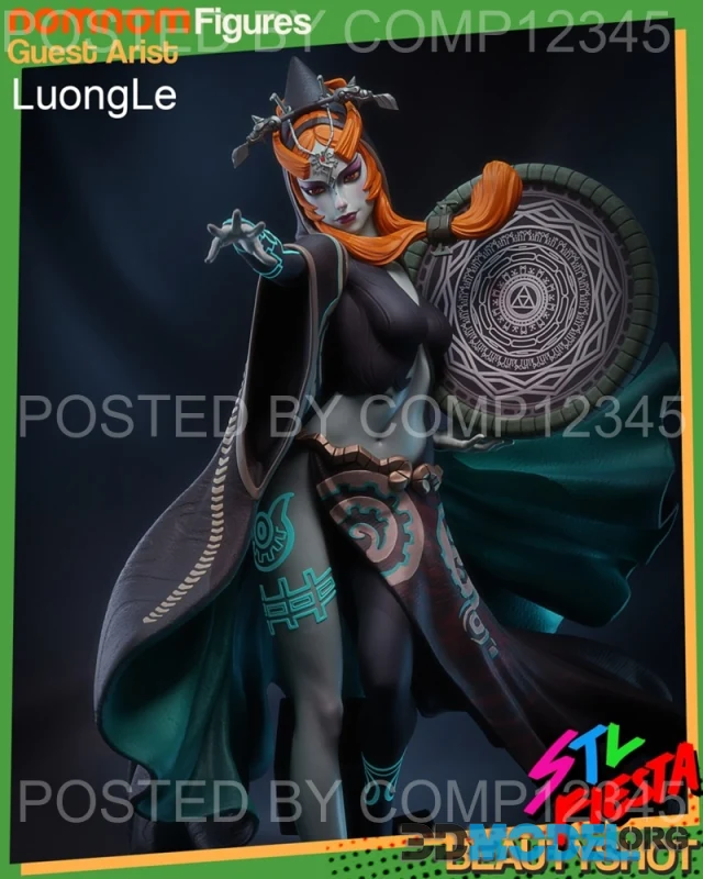 Nomnom Figures - Midna – Printable