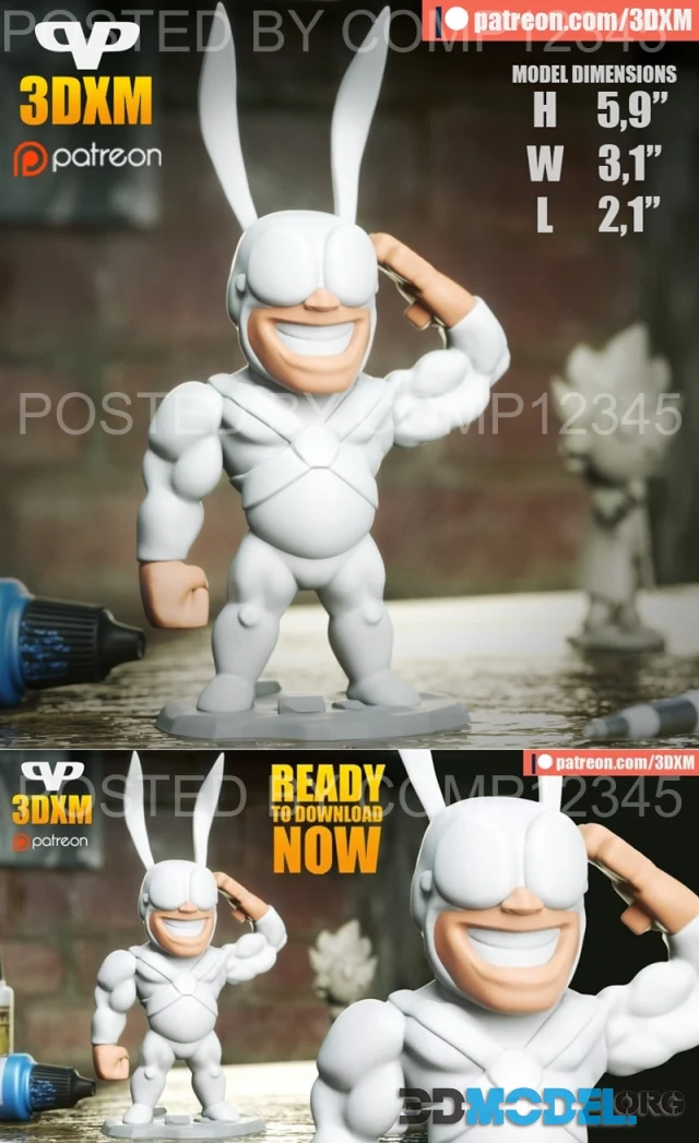 Arthur The Tick Chibi – Printable