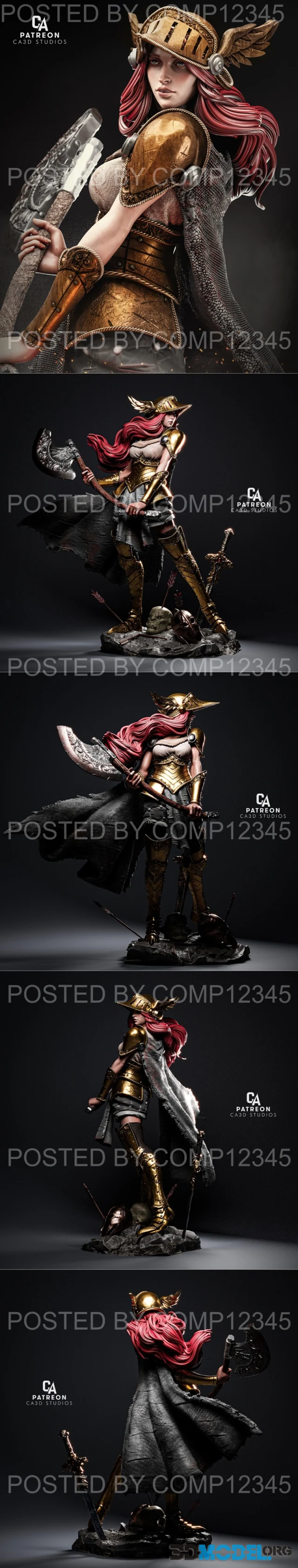 Ca 3d Studios - Valkyrie – Printable