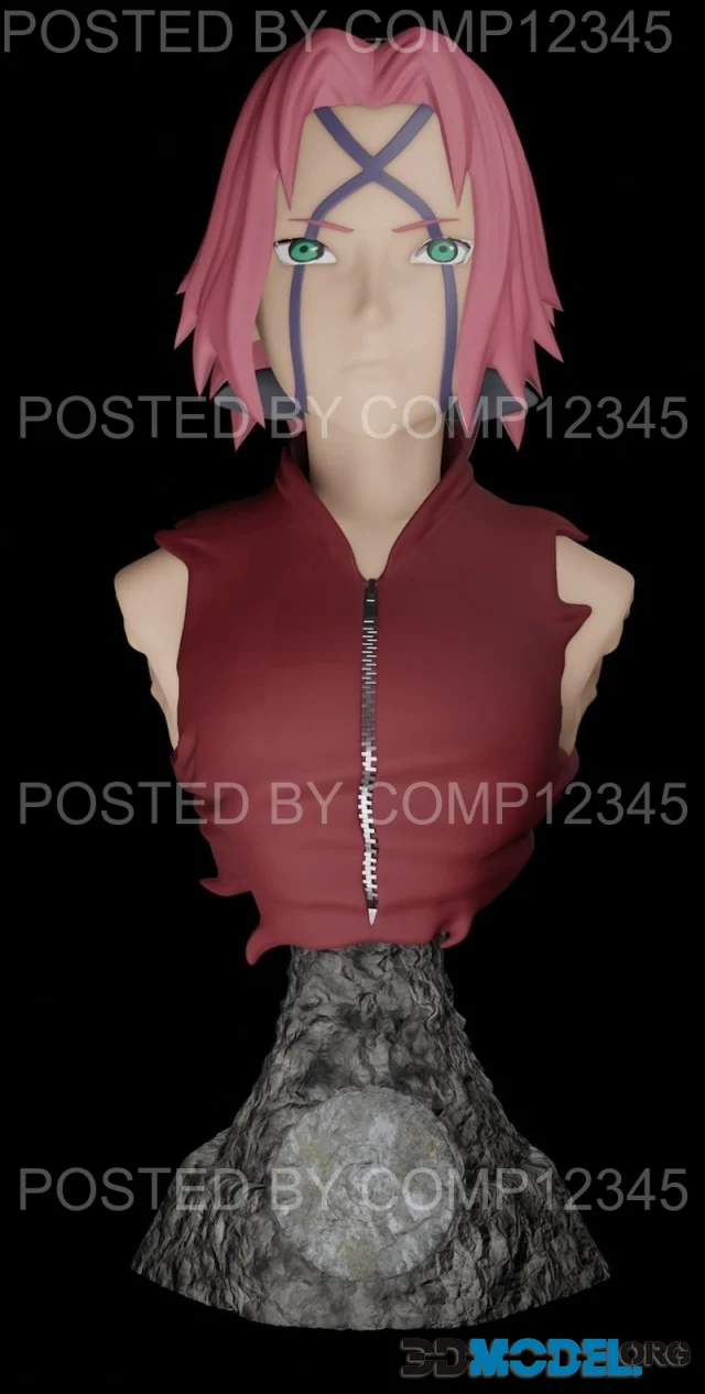 Sakura Bust – Printable