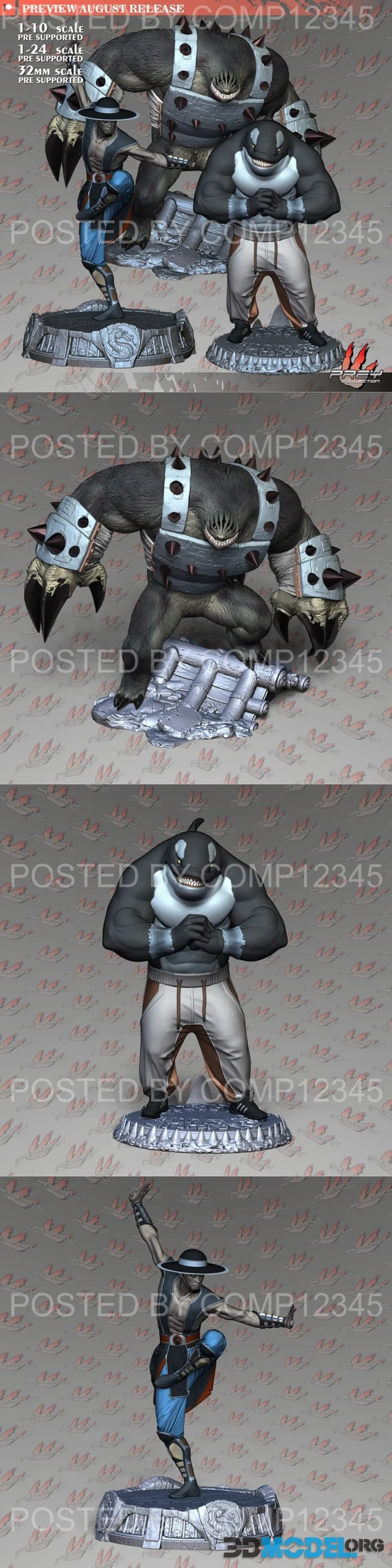Prey Collection Studio August 2023 – Printable