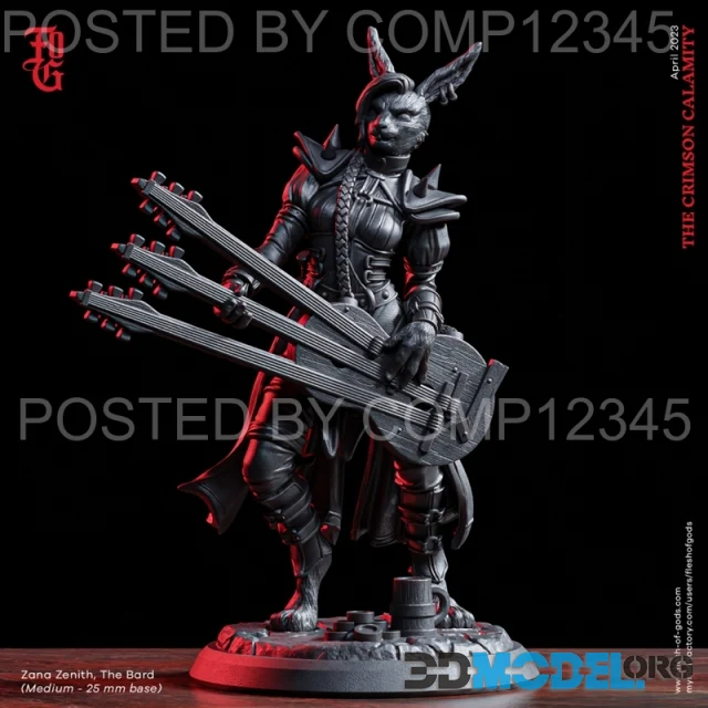 Easter Special - Zana Zenith, The Bard – Printable