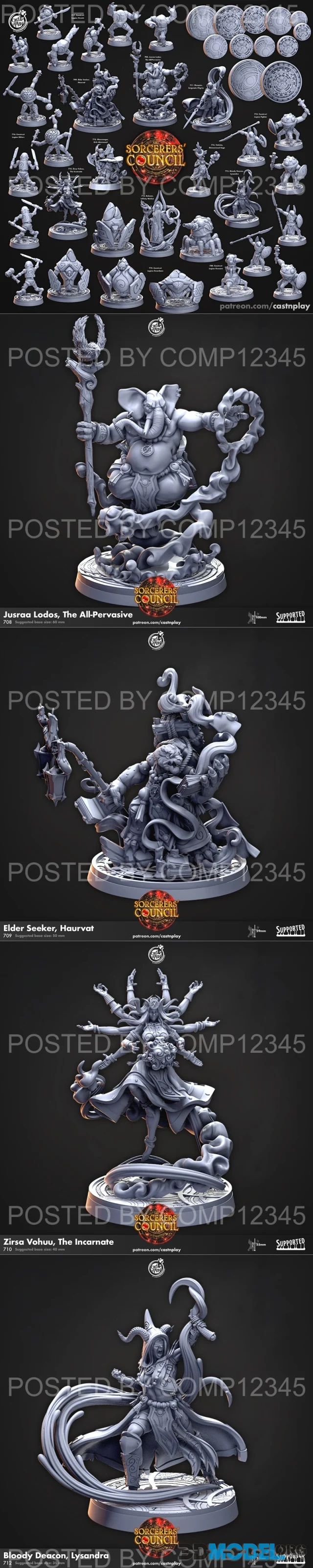Cast n Play - Sorcerers Council August 2023 – Printable