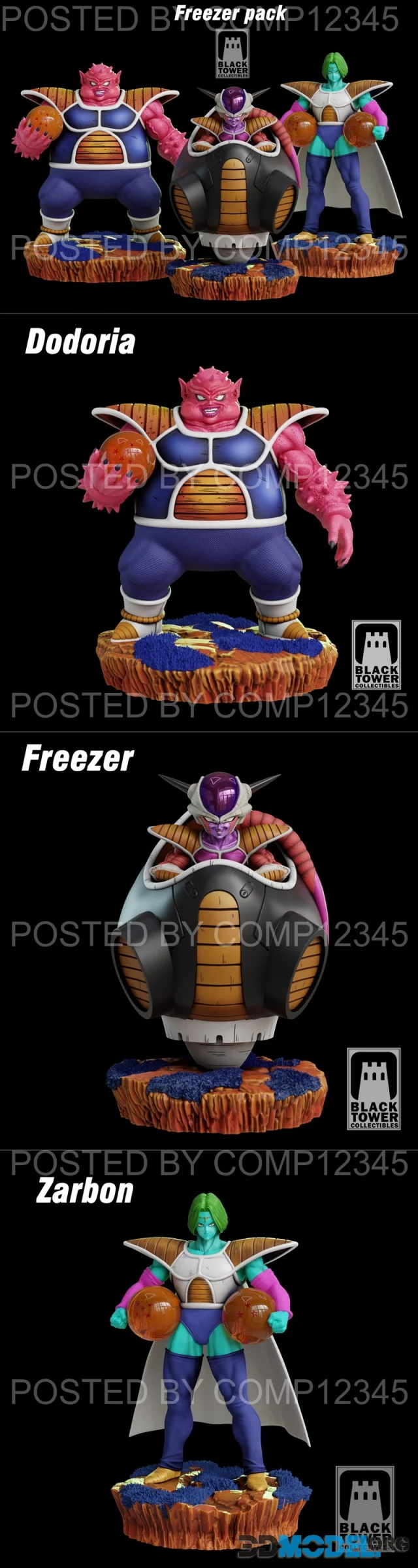 Black Tower Collectibles - Freezer Pack – Printable