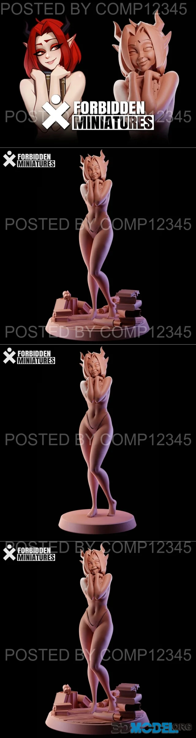 Bookworm Succubus – Printable