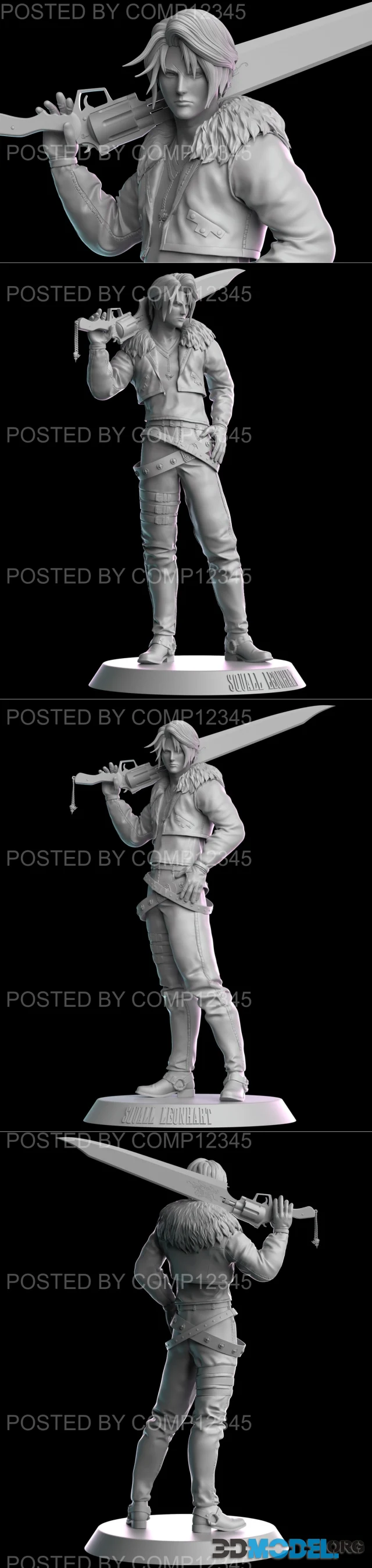 Squall Leonhart – Printable