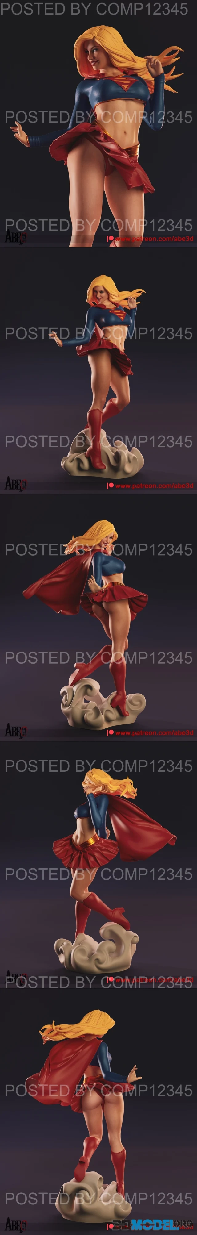 Abe3D - Supergirl – Printable