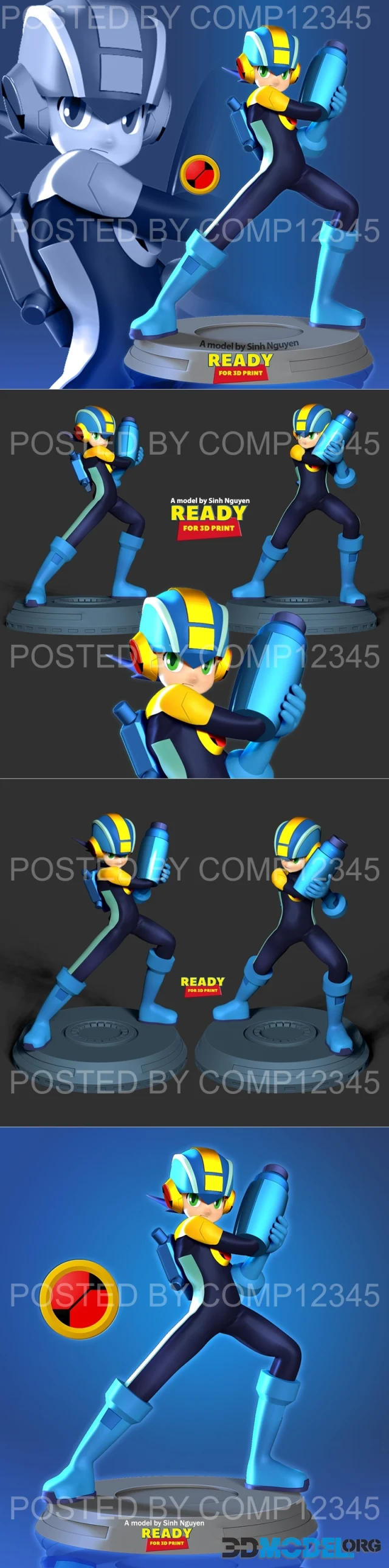 Megaman – Printable