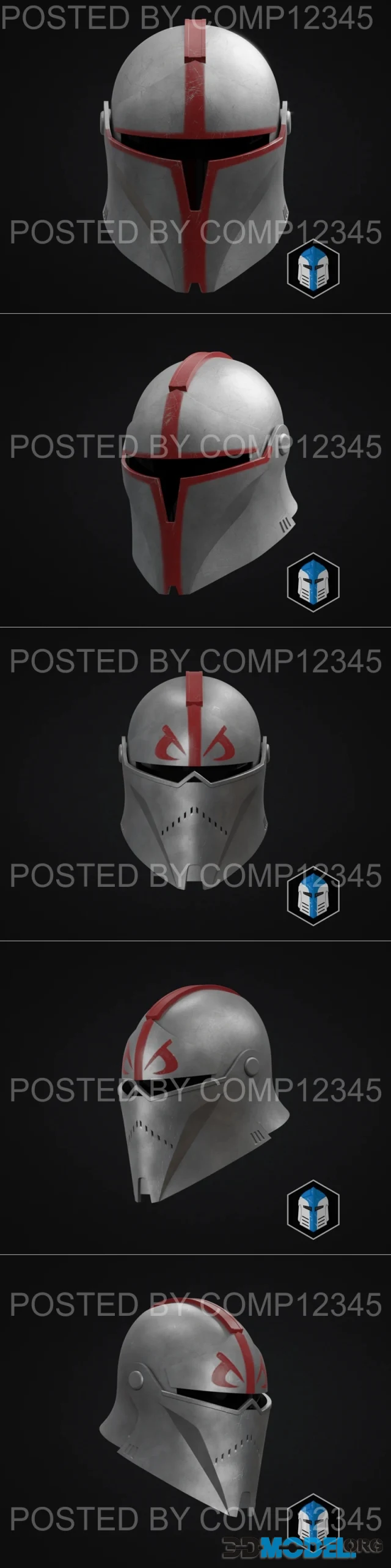 Bartok Medieval Captain Fordo Helmets – Printable