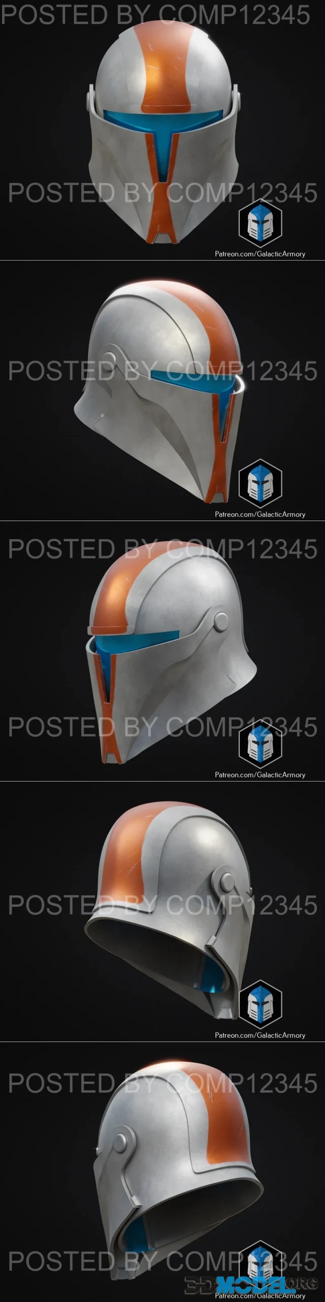 Bartok Medieval Republic Commando Helmet – Printable
