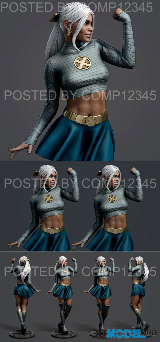Storm in senior staff uniform – Printable