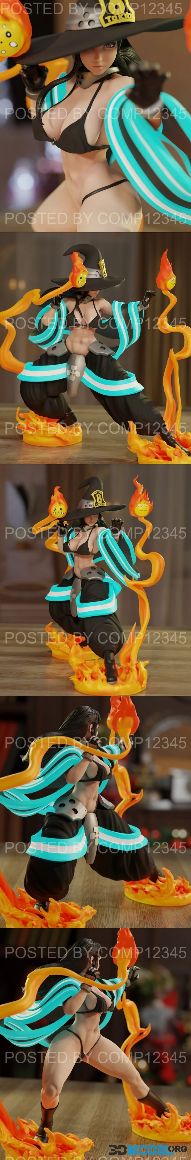 Momoji - Maki Oze Fire force – Printable