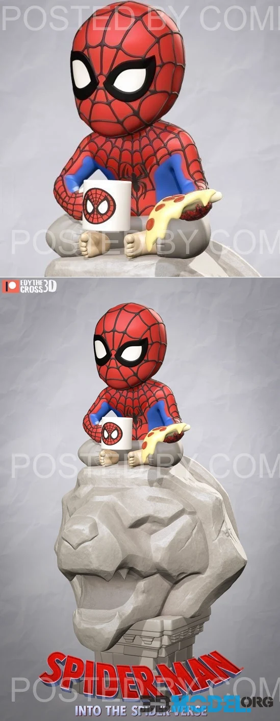 Spiderman Lazy – Printable