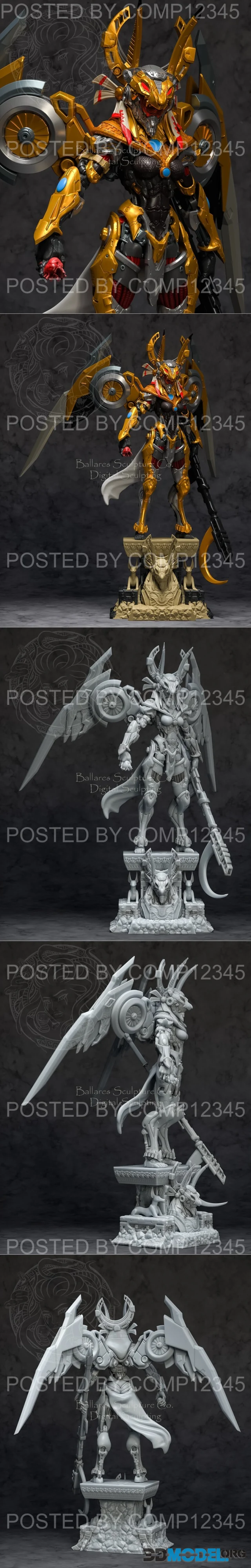 Anubis By Creative Geek MB – Printable