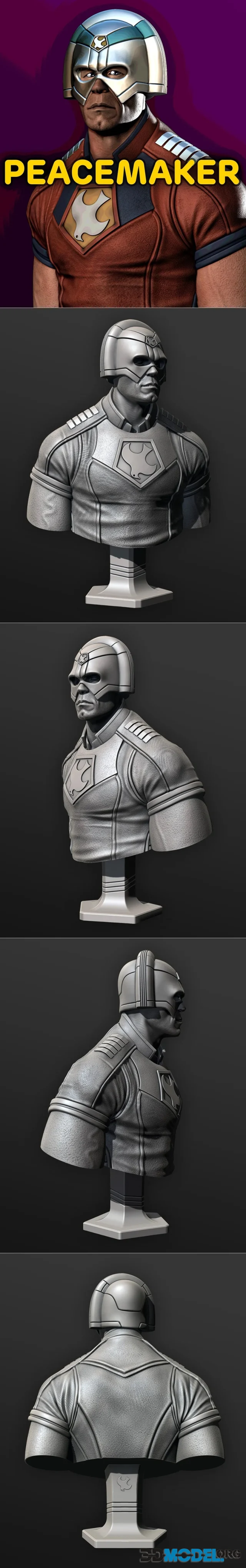 Eastman - Peacemaker Bust – Printable