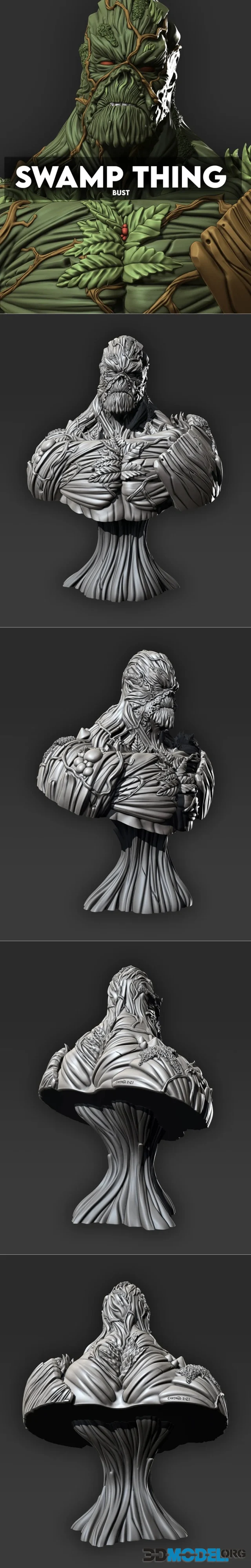 Eastman - Swamp Thing Bust – Printable