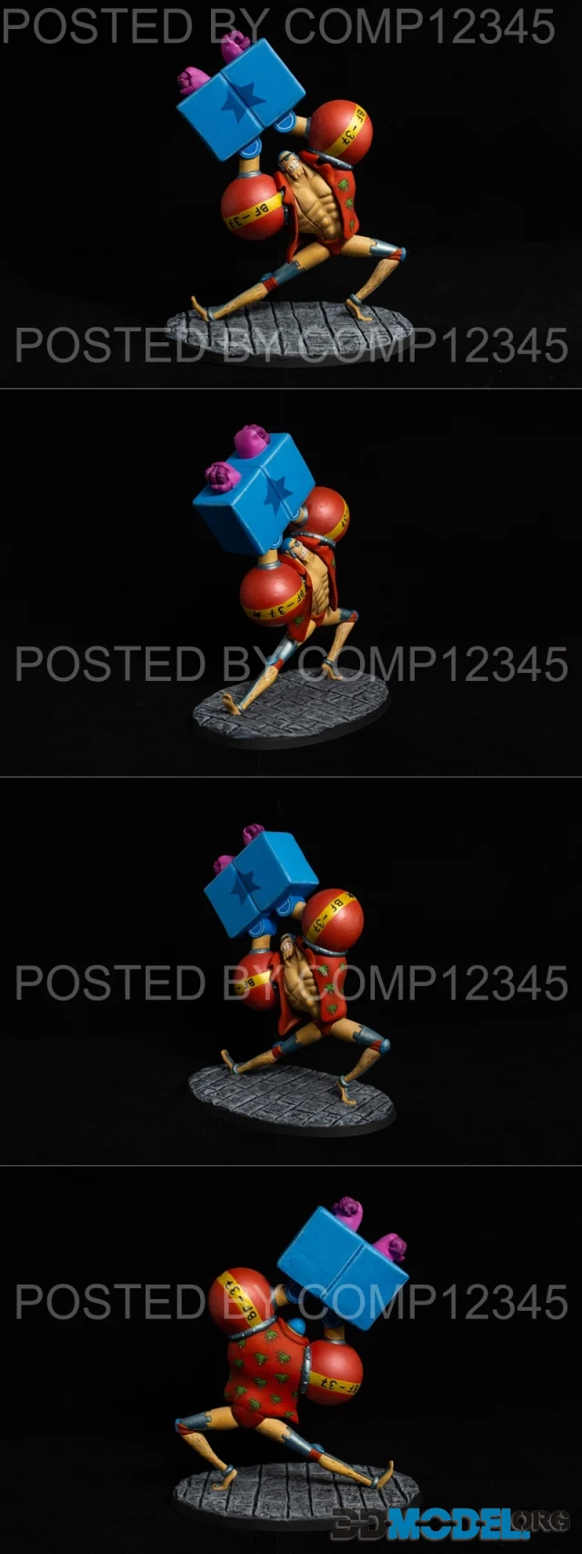 Franky from One Piece – Printable