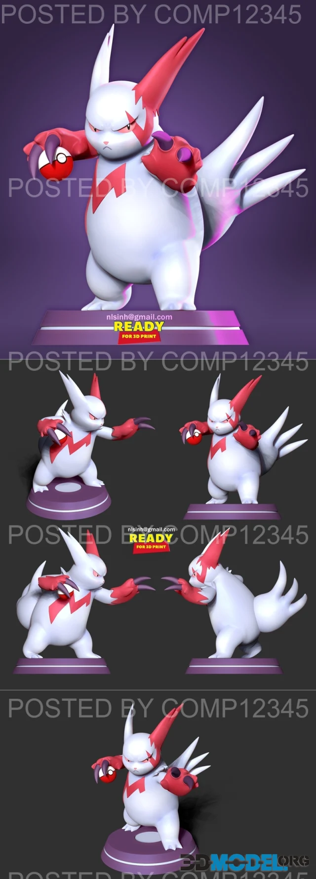 Zangoose - Pokemon Fanart – Printable