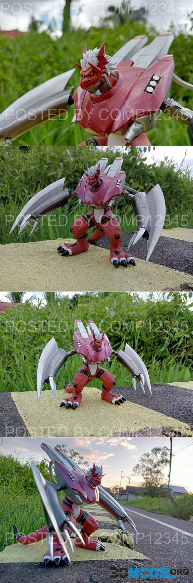 Digimon - Megalogrowmon – Printable