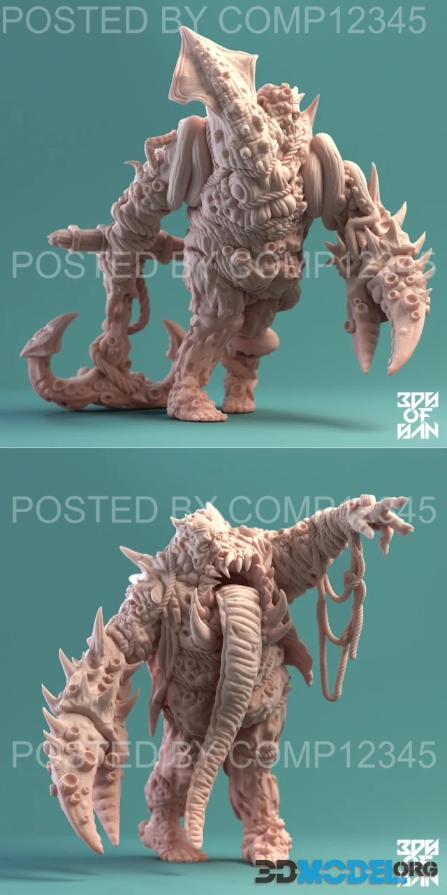 Zombie Sea Giant – Printable