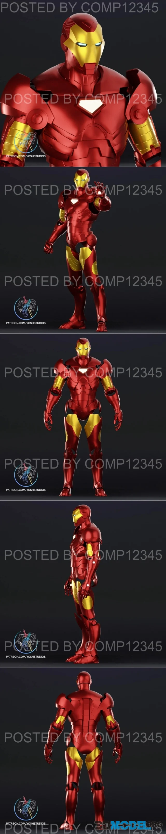 Iron Man Model 25 Armor – Printable