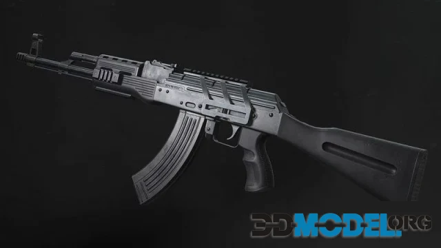 AKM Assault Rifle (PBR)