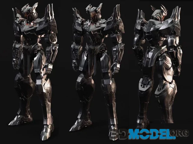 Battle Robot Mech Mordre