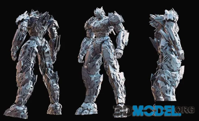 Battle Robot Mech Selachii