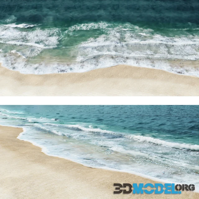 Beach waves