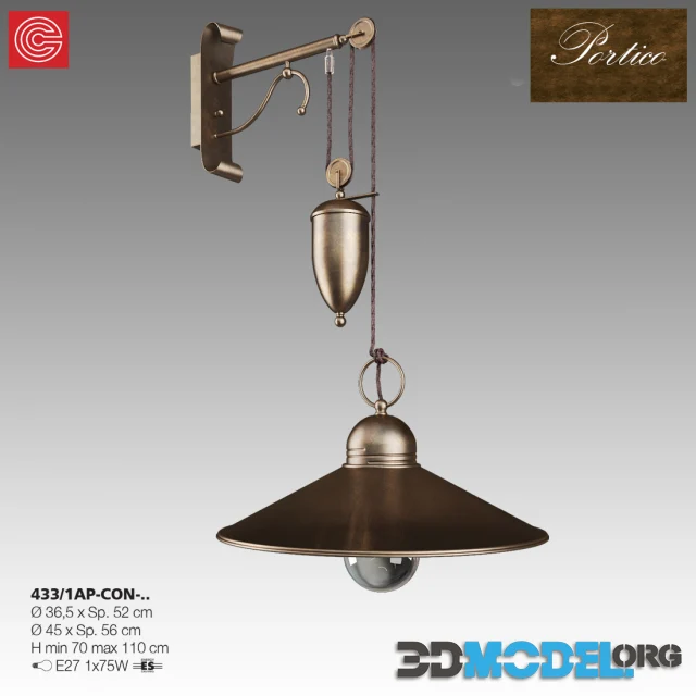 Bra Cremasco illuminazione Portico art 433