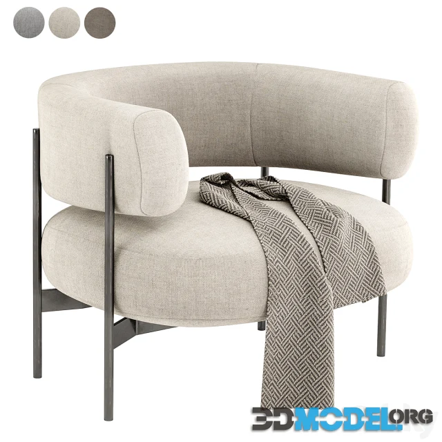 CINI armchair By HC28 Cosmo
