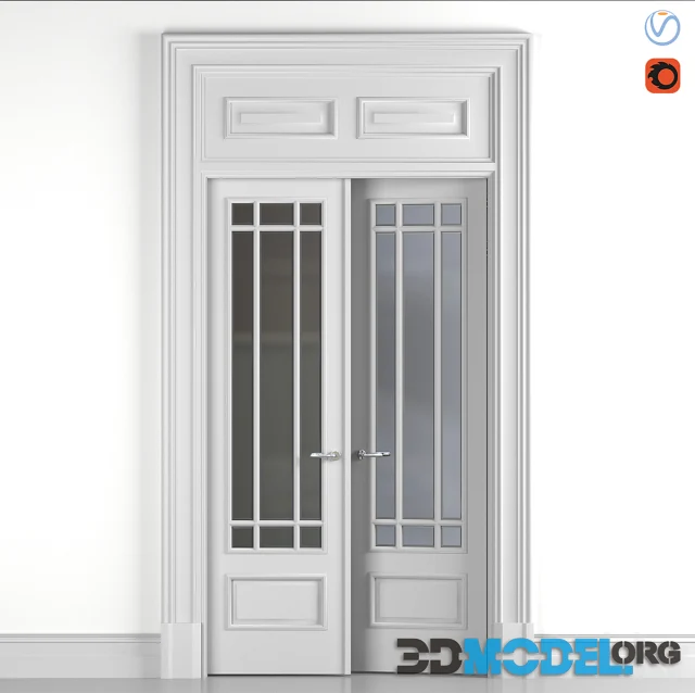 Classic glass door