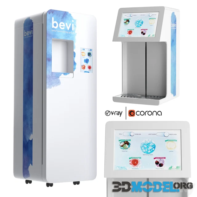 Countertop and Standup Bevi Fresh Water Dispenser