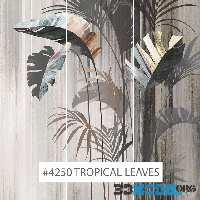 Creativille wallpapers 4250 Tropical Leaves