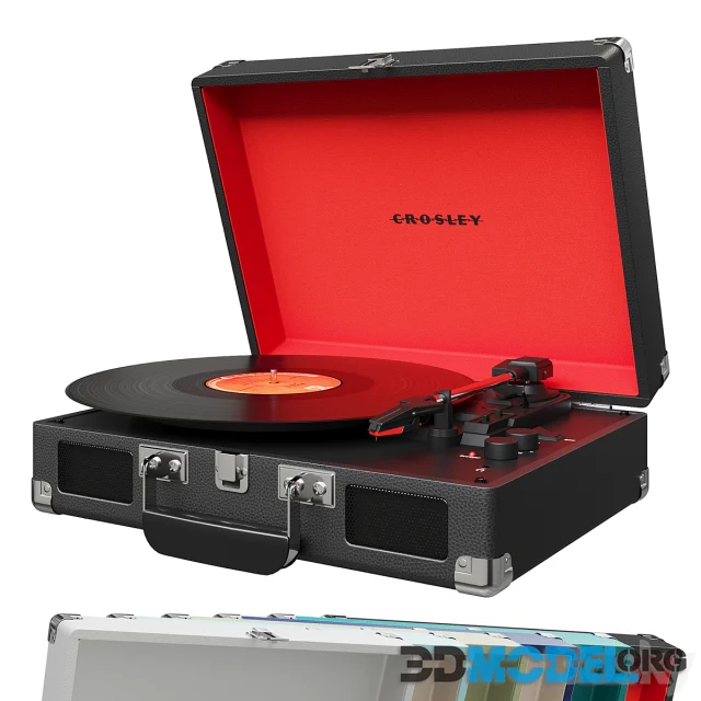 Crosley Cruiser Deluxe Portable Vinyl Player