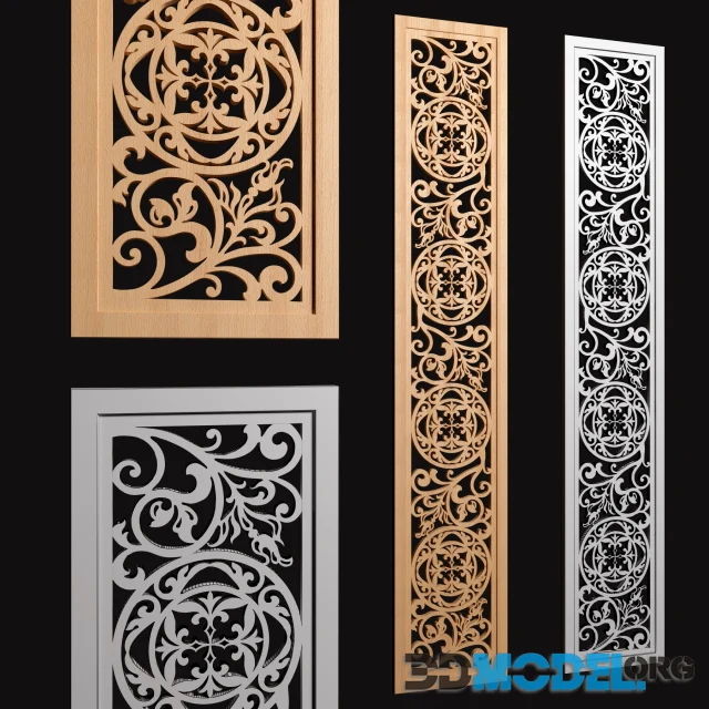 Decorative panel-partition №3