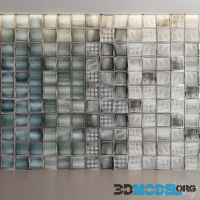 Diesel Glass Blocks by Iris Ceramica