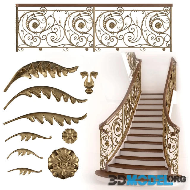 Forged stairs