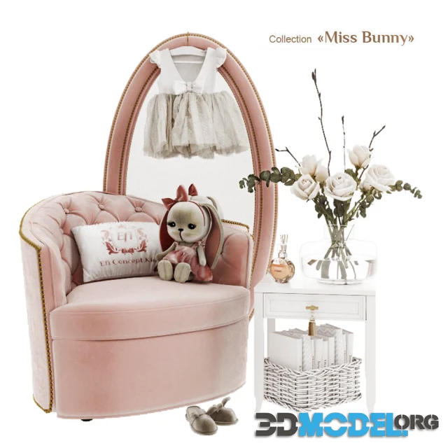 Furniture and decor for childrens design