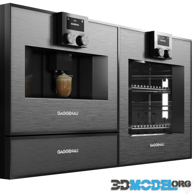 3D Model – Gaggenau Oven Collection Vol 03