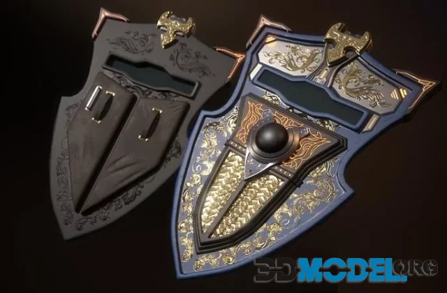 Medieval Modern Assault Shield (PBR)