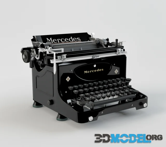 Mercedes Typewriter