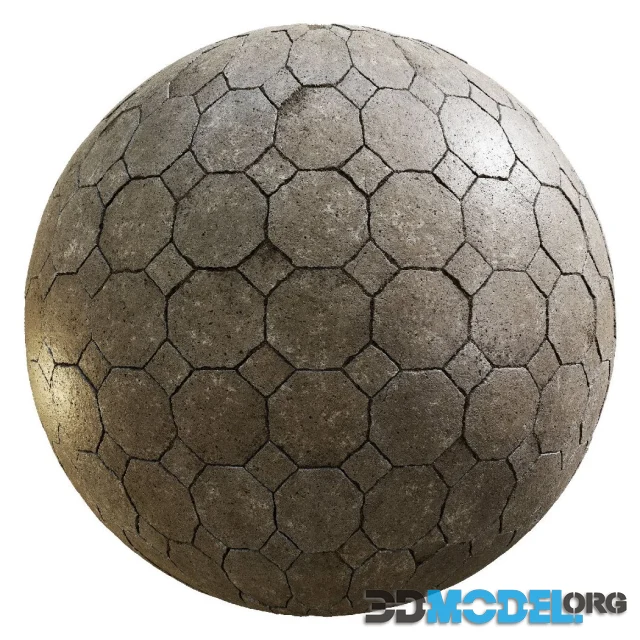 Old concrete pavement 60 46 4K