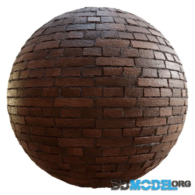 Old brown brick wall 59 89 4K