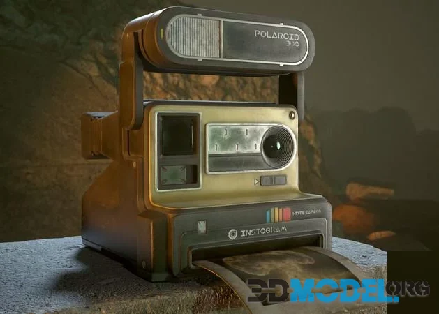 Polaroid Camera (PBR)