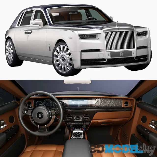 3D Model – Rolls-Royce Phantom