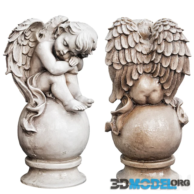 Sculpture Angel 01