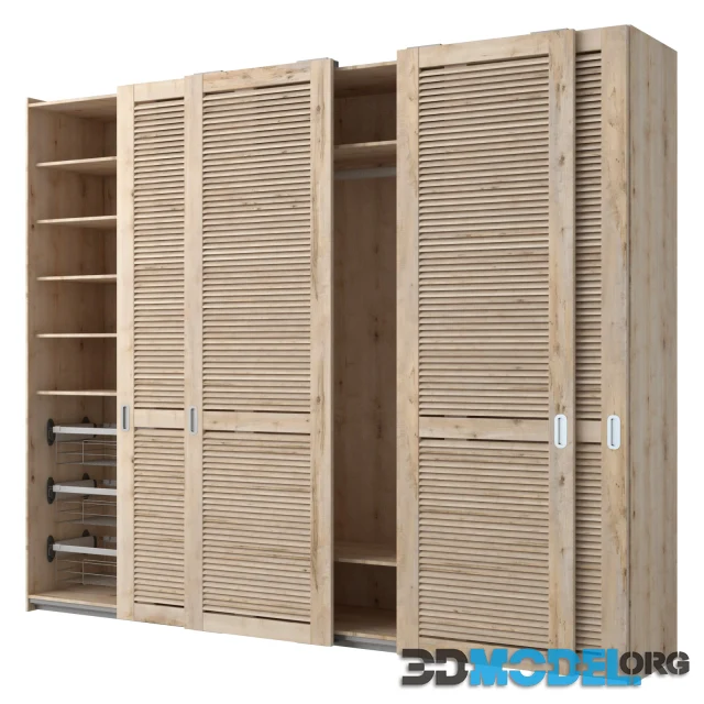 Sliding wardrobe with PS10 Cinetto system 22