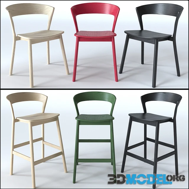 Traba Edith Cafe Chair and Bar Stool